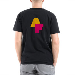 [PRE-ORDER] T-Shirt met AF logo (zwart)